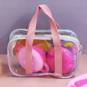 비치백 수영장 휴가지 바캉스 토트백 가방 S 투명숄더백 투명백 바캉스가방 PVC백