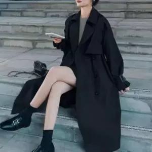 [하프클럽/셀러허브_여성트랜드패션]여성 롱 아우터 자켓 코트 루즈핏 트렌