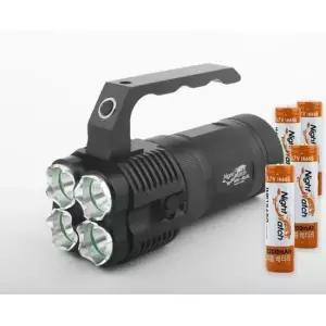 손전등 6500루멘 써치라이트세트 손전등랜턴후레쉬 NW-4E65LA