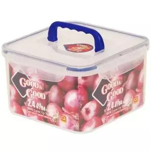 정사각 밀폐용기 2.4L(핸디형) 1개 김치통 냉장고밀