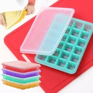 [콩심팥심]아이큐브24구 실리콘 얼음 트레이 아이스 얼음틀 몰드 얼음몰드