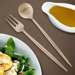 [콩심팥심]롱티스푼 티스푼 롱스푼 롱포크 긴 유기 커피 티포크 티포크