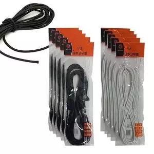 [콩심팥심]둥근면밴드 마루고무줄 3m 5개