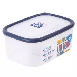 국산 냉장고 정리 토마 직사각 밀폐 용기 5호 1.2L
