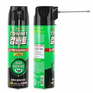 컴배트 개미 퇴치 에어졸 스프레이 450ml 해결 해충 스프레이