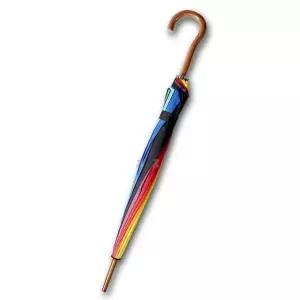 발렌타인 무지개 우산 1단 우산 장우산 성인용우산