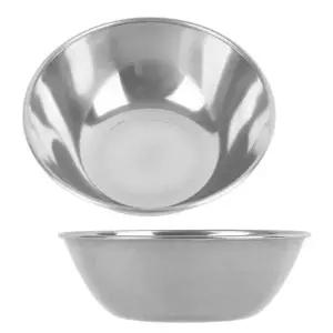 국산 스테인레스 스틸 스텐 대접 접시 뱅뱅이 - 중