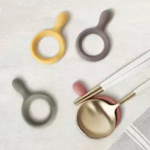 수저받침 젓가락받침대 숟가락 실리콘 스푼 거치대