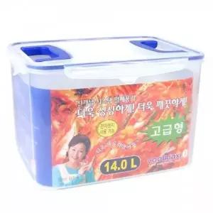 WL 고급형 핸들 직사각38호 김치통 14L 김치냉장고통