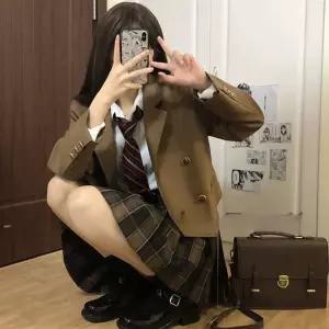 4버튼 여자 숏자켓(3color) 교복 학생복 여자교복 ndd7+8dsd