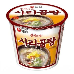 농심 사리곰탕 큰사발 111g 16개