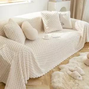 모던 부드러운 극세사 소파커버 230x180cm 소파커버 소파커버링 쇼파덮개 패브릭소파천갈이