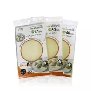 [콩심팥심]실리콘 찜 시트 원형 찜판 깔개 찜요리 면포 찜 메쉬