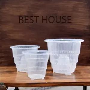 난재배 타공 화분 12.5cm 플랜터 원예용 분재통기성 화분