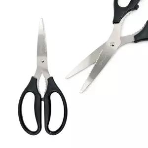 [RIZPICK]생선문구가위 과일 양손가위 위생적이며 절삭력강한 공예가위 소