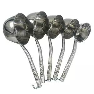 [RIZPICK]델키 골드 통샥구 미니핸들 5종택일 업소용 스텐 국자