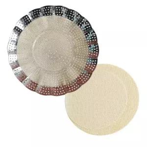 [RIZPICK]레몽 실리콘 찜기 깔개 원형 미니2종5매 찜시트 면보