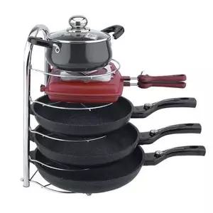 보관대 거치대 후라이팬 정리대 프라이팬 5단 냄비