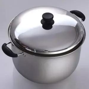 [RIZPICK]곰솥 찜냄비 34cm 삼중바닥 들통 찜기 냄비