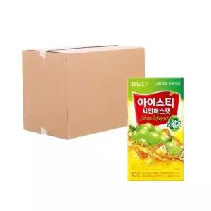 [박스] 담터 제로슈가 아이스티 샤인머스캣 10T 16입