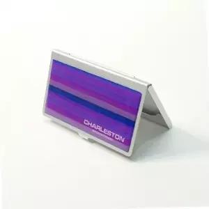 퍼플 컬러 명함케이스