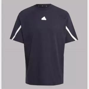 아디다스 탁원한감촉 편안한 네이비 반팔티 아웃도어티셔츠 데일리 기능성티 편리한 가벼운착용감 단체티