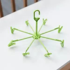 원미니건조대 빨래건조대 집게형 행거 빨랫대 휴대용 걸이 접이식 출장 양말 속옷 (3개)