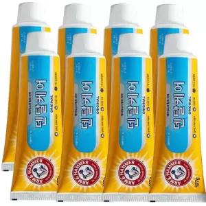 암앤해머 덴탈케어 127g 오리지날 치약 8개