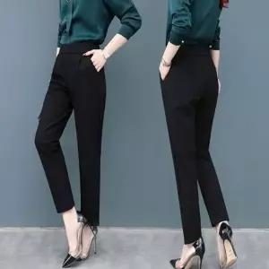 9부바지 여성정장바지 슬랙스 일자팬츠 슬림 일자