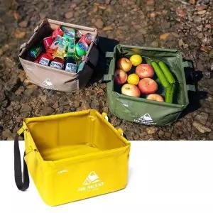 야영 설거지통 바구니 15L 낚시 캠핑장 글램핑 식기
