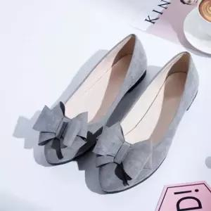 인기상품 가을여성구두 스웨이드 리본 정장구두 신발 [W252D66_260330]