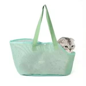 댕투게더 반려동물 이동가방(민트)
