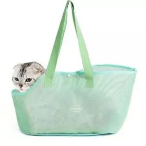 댕투게더 반려동물 이동가방 민트