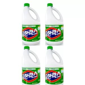 후레쉬 청소 청결 찌든때제거 유한락스 냄세제거 깨끗 4개입 2L [mAB0893]