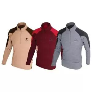 긴팔티셔츠 집업 등산 겨울 반목폴라 KOREA 기모스판 짚업티셔츠