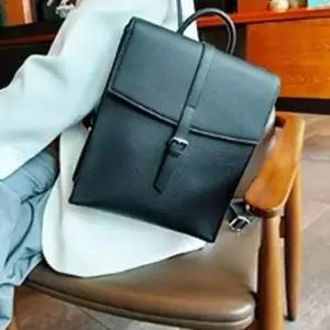 학원가방 여성 직장인 백팩 데일리 대학생 노트북 소가죽 가방