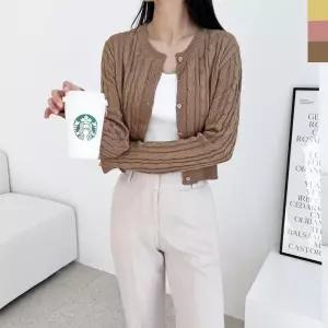 [라일리여성의류] Rly 여자가디건 니트가디건 루즈핏롱 여자 롱가디건