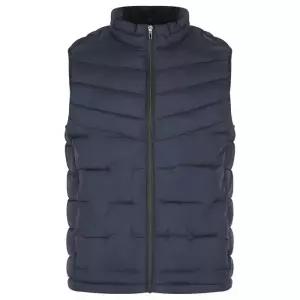 [리빌모아]남자 고밀도 웰론 하이넥 경량 조끼패딩 DD-VEP-K4WMV901-네이비