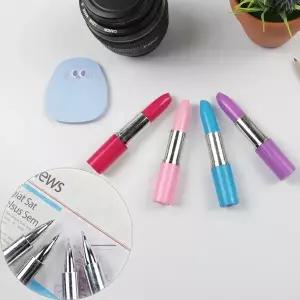 휴대용 포켓용 소형 립스틱 모양 볼펜 1P 립스틱볼펜