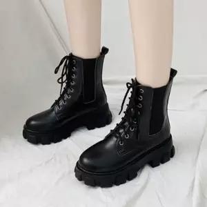 [라일리] Rly 봄 부츠힐 통굽 봄부츠 봄구두 봄신발 부티 힐