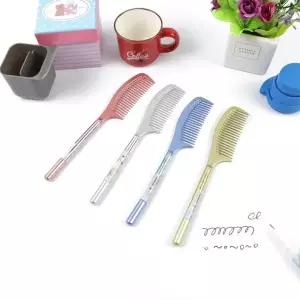 휴대용 학생 사무용 머리빗 볼펜 1P 앞머리