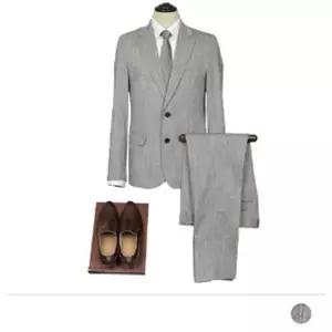 20대 코디 남성슈트 투버튼정장 가을 투버튼 면접 봄