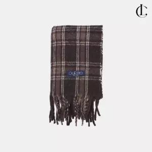 [엘케이트 ACC]엘케이트 여성 겨울 데일리 롱 헤리티지 체크 스카프 보온 프린지 머플