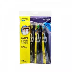 [셀러에이드]TBZ BTM 메디안 듀얼 이팩션 칫솔 4입