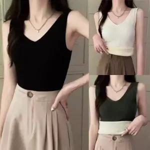 여성 기모 골지 이너 나시티 URD 173 여자 겉옷 레이어드 나시 속옷