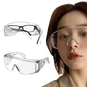 [RIZPICK]홈홈 투명 고글 과학실험 눈보호용 보안경 보급형 사격용