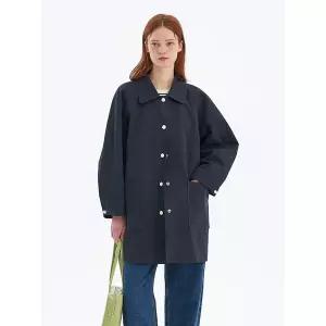 올리브데올리브 On-line exclusive 싱글 하프 트렌치 코트 OH5XR183