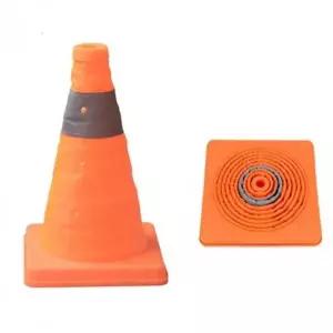 [RIZPICK]안전 라바콘 30CM 휴대용 접이식 칼라콘 꼬깔