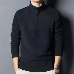 [모로엠] 남성 반집업 후리스 긴팔 아웃도어 티셔츠 ON-TSA-QWFN0ZR4