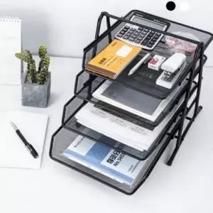 문서 사무실 정리함 철제 파일 서류 다용도 4단 슬라이딩